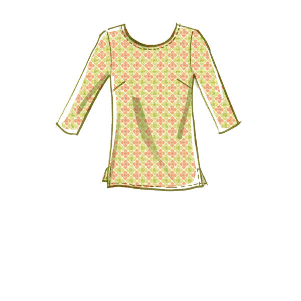 McCalls Schnittmuster M8059 - Basisshirt - Shirt – Bild 4