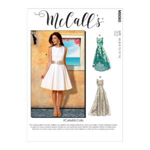 McCalls Schnittmuster M8060 - schwungvolles Sommerkleid