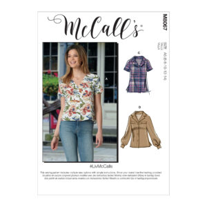 McCalls Schnittmuster M8067 - Hemdbluse