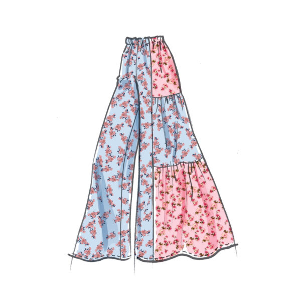 McCalls Schnittmuster M8098 - Hose - Hosen mit Gummizug – Bild 4