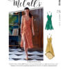McCalls Schnittmuster M8105 - Kleid - Wickelkleider - hinten gebunden