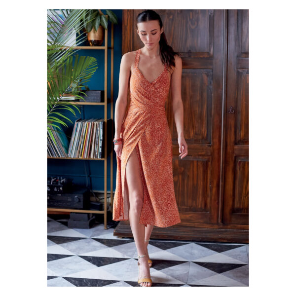 McCalls Schnittmuster M8105 - Kleid - Wickelkleider - hinten gebunden – Bild 2