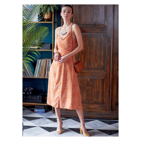 McCalls Schnittmuster M8105 - Kleid - Wickelkleider - hinten gebunden – Bild 5