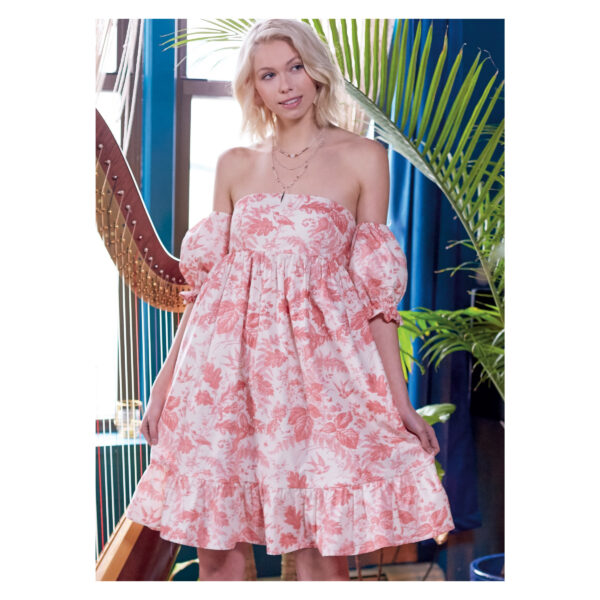 McCalls Schnittmuster M8108 - Kleid - Empirekleider - Längen- & Trägervarianten – Bild 2