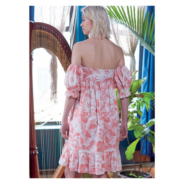 McCalls Schnittmuster M8108 - Kleid - Empirekleider - Längen- & Trägervarianten – Bild 6