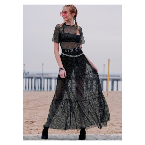 McCalls Schnittmuster M8110 - Kleid - transparente Kleider - 3 Varianten – Bild 2