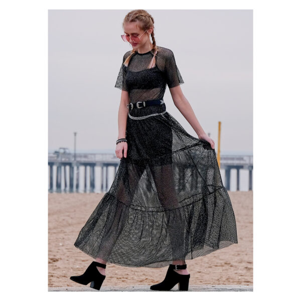 McCalls Schnittmuster M8110 - Kleid - transparente Kleider - 3 Varianten – Bild 5