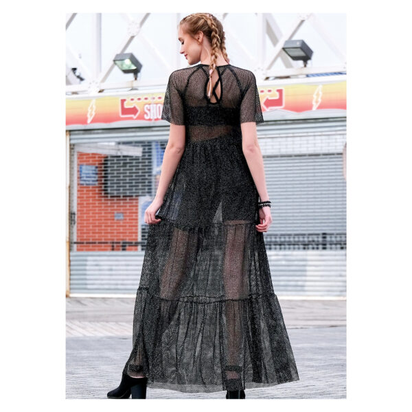McCalls Schnittmuster M8110 - Kleid - transparente Kleider - 3 Varianten – Bild 6
