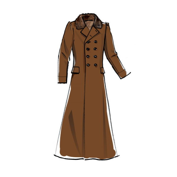 McCalls Schnittmuster M8137 - Mantel - Coat - Historisch - Steampunk – Bild 3