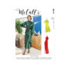 McCalls Schnittmuster M8141 - Kleid mit Kragen - Rock und Ärmelvariationen