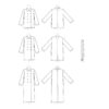 Vogue Schnittmuster V9367 - Jacke - Mantel - mit Gürtel – Bild 6