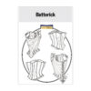Butterick Schnittmuster - History - B4254 - Corsage, Mieder, historische Gewandung