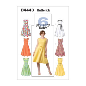 Butterick Schnittmuster - Easy - B4443 - Sommerkleid in Varianten