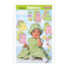 Butterick Schnittmuster - Baby Fashion - B5624 - Kombination - Kleid, Höschen, Hut..