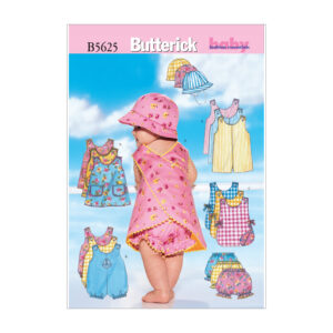 Butterick Schnittmuster - Baby Fashion - B5625 - Kombination - für's Baby im Sommer