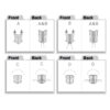 Butterick Schnittmuster - History - B4254 - Corsage, Mieder, historische Gewandung – Bild 8