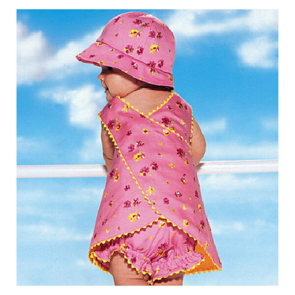 Butterick Schnittmuster - Baby Fashion - B5625 - Kombination - für's Baby im Sommer – Bild 2