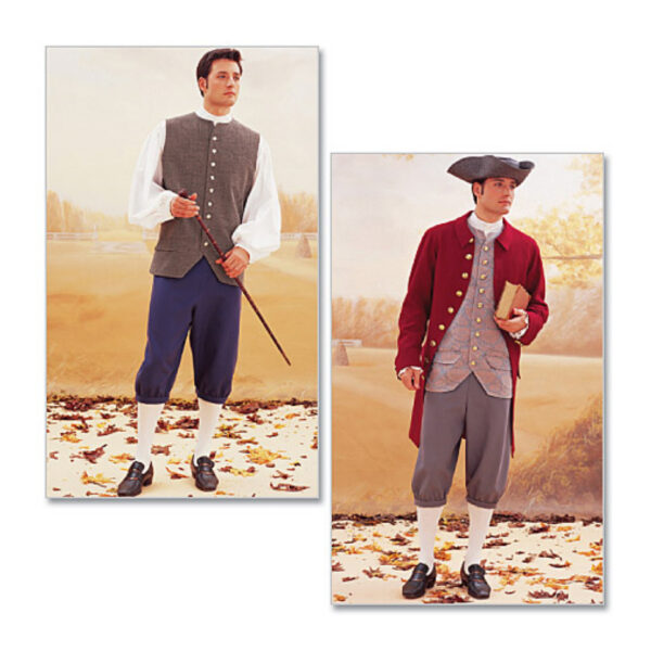 Butterick Schnittmuster B3072 - History - Hose, Hemd, Weste und Frack – Bild 3