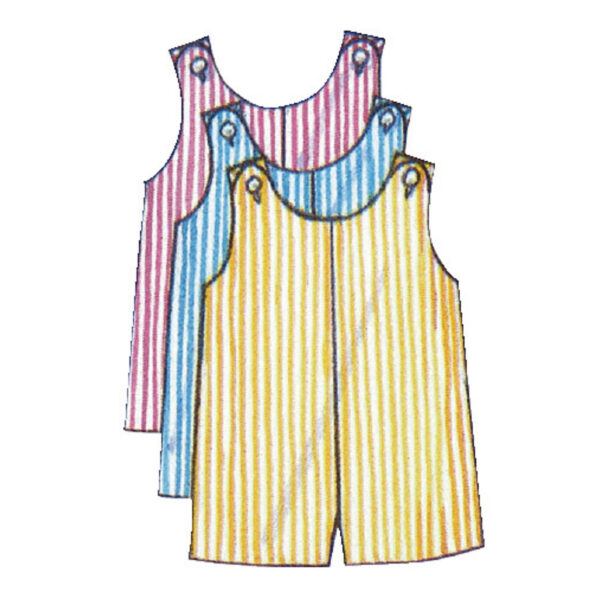 Butterick Schnittmuster - Baby Fashion - B5625 - Kombination - für's Baby im Sommer – Bild 4