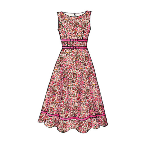 Butterick Schnittmuster - Easy - B4443 - Sommerkleid in Varianten – Bild 5