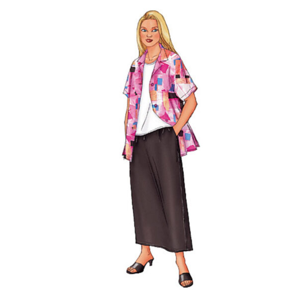 Butterick Schnittmuster B3039 - Fast & Easy - Kleid, Hose und Shirt – Bild 7