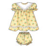 Butterick Schnittmuster - Baby Fashion - B4110 - Kombination - Kleid, Höschen, Hut, Overall – Bild 8