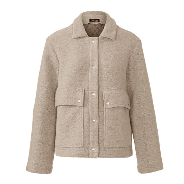 Burda Style Schnittmuster Nr. 5941 - sportliche Jacke und klassischer Mantel – Bild 3