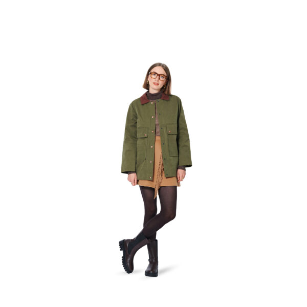 Burda Style Schnittmuster Nr. 5941 - sportliche Jacke und klassischer Mantel – Bild 5