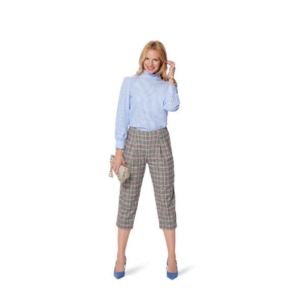 Burda Style Schnittmuster Nr. 5942 - Hose - lange Hose - Culotte - Shorts – Bild 5