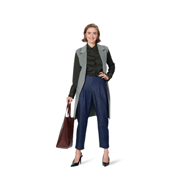 Burda Style Schnittmuster Nr. 5942 - Hose - lange Hose - Culotte - Shorts – Bild 7