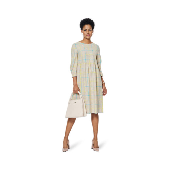 Burda Style Schnittmuster Nr. 5948 - Kleid - runder Ausschnitt - zwei Längen – Bild 5