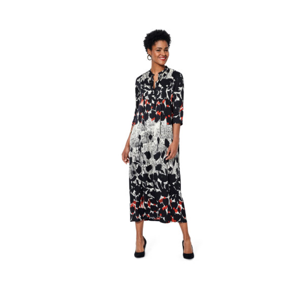 Burda Style Schnittmuster Nr. 5959 - Kleid - midi oder mini - lange oder dreiviertel -Ärmel – Bild 3