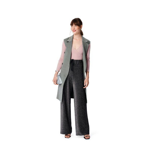 Burda Style Schnittmuster Nr. 5960 - Hose - Gummizug - variable Länge – Bild 8