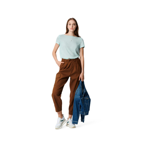 Burda Style Schnittmuster Nr. 5961 - Bluse - flacher Ausschnitt - 3 Ärmellängen – Bild 2