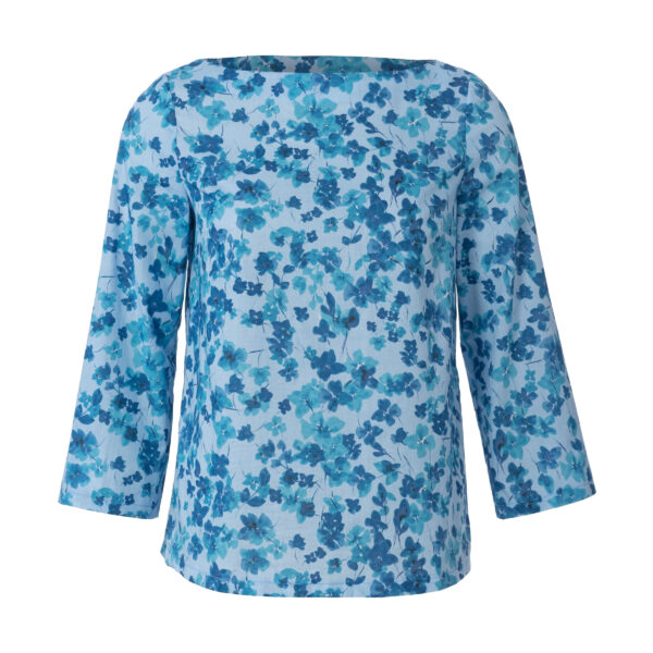 Burda Style Schnittmuster Nr. 5961 - Bluse - flacher Ausschnitt - 3 Ärmellängen – Bild 9