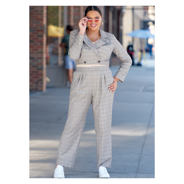McCalls Schnittmuster M8148 - Bequeme Plissee-Hose - 3 Längen – Bild 3