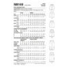 McCalls Schnittmuster M8149 - Bleistiftrock mit Taschen - 3 Varianten – Bild 6
