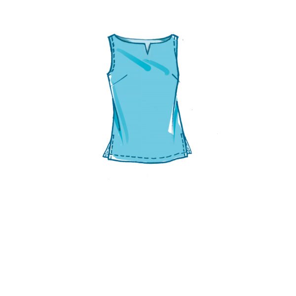 McCalls Schnittmuster M8159 - Bluse - Top - Rock - Hose - Übergrößen – Bild 5