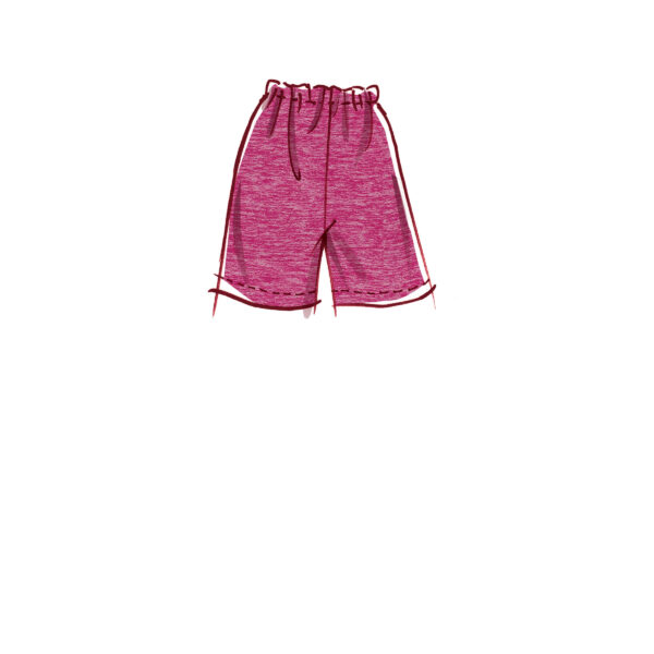 McCalls Schnittmuster M8160 - Kombination - Top - Kleid - Shorts - Hose – Bild 5