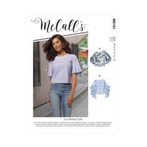 McCalls Schnittmuster M8161 - Top - Bluse - Oberteil - Ärmelvarianten