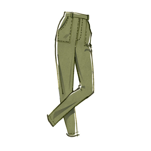 McCalls Schnittmuster M8162 - Jeans - Hose - Latzhose - Overall - Varianten – Bild 3