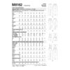 McCalls Schnittmuster M8162 - Jeans - Hose - Latzhose - Overall - Varianten – Bild 5