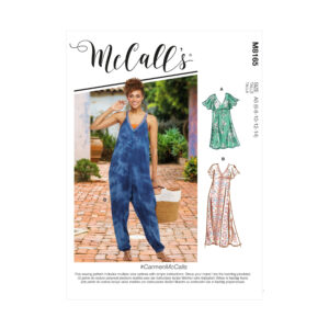 McCalls Schnittmuster M8165 - Kleid - Shirtkleider - Overall - Jumpsuit