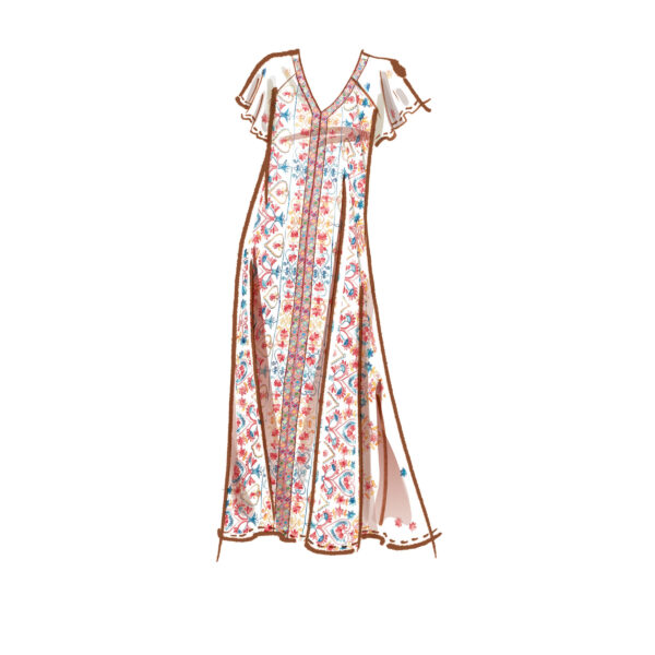 McCalls Schnittmuster M8165 - Kleid - Shirtkleider - Overall - Jumpsuit – Bild 4