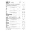 McCalls Schnittmuster M8195 - Sommerkleid mit V-Ausschnitt und Ärmelvarianten – Bild 6