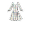 McCalls Schnittmuster M8196 - Fit & Flare Kleid - 3 Ärmelvarianten – Bild 5