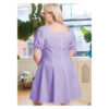 McCalls Schnittmuster M8196 - Fit & Flare Kleid - 3 Ärmelvarianten – Bild 3