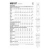 McCalls Schnittmuster M8197 - Babydoll Kleid - mit und ohne Ärmel – Bild 7