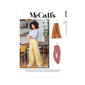 McCalls Schnittmuster M8206 - Sommerliche Damenhose