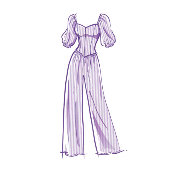 McCalls Schnittmuster M8209 - Damen Kleid und Jumpsuit - Ärmelvarianten – Bild 5